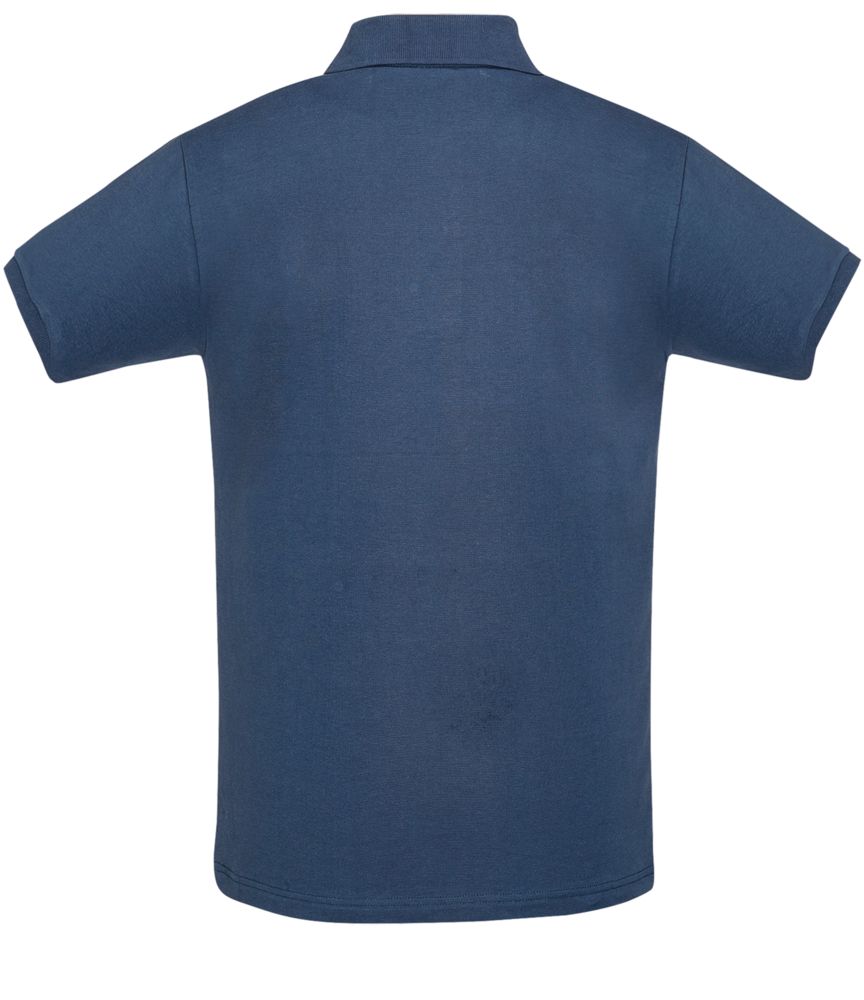 Рубашка поло мужская Perfect Men синий джинс, размер XL