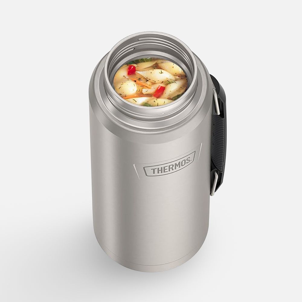 Термос Icon 1200, серебристый (стальной)