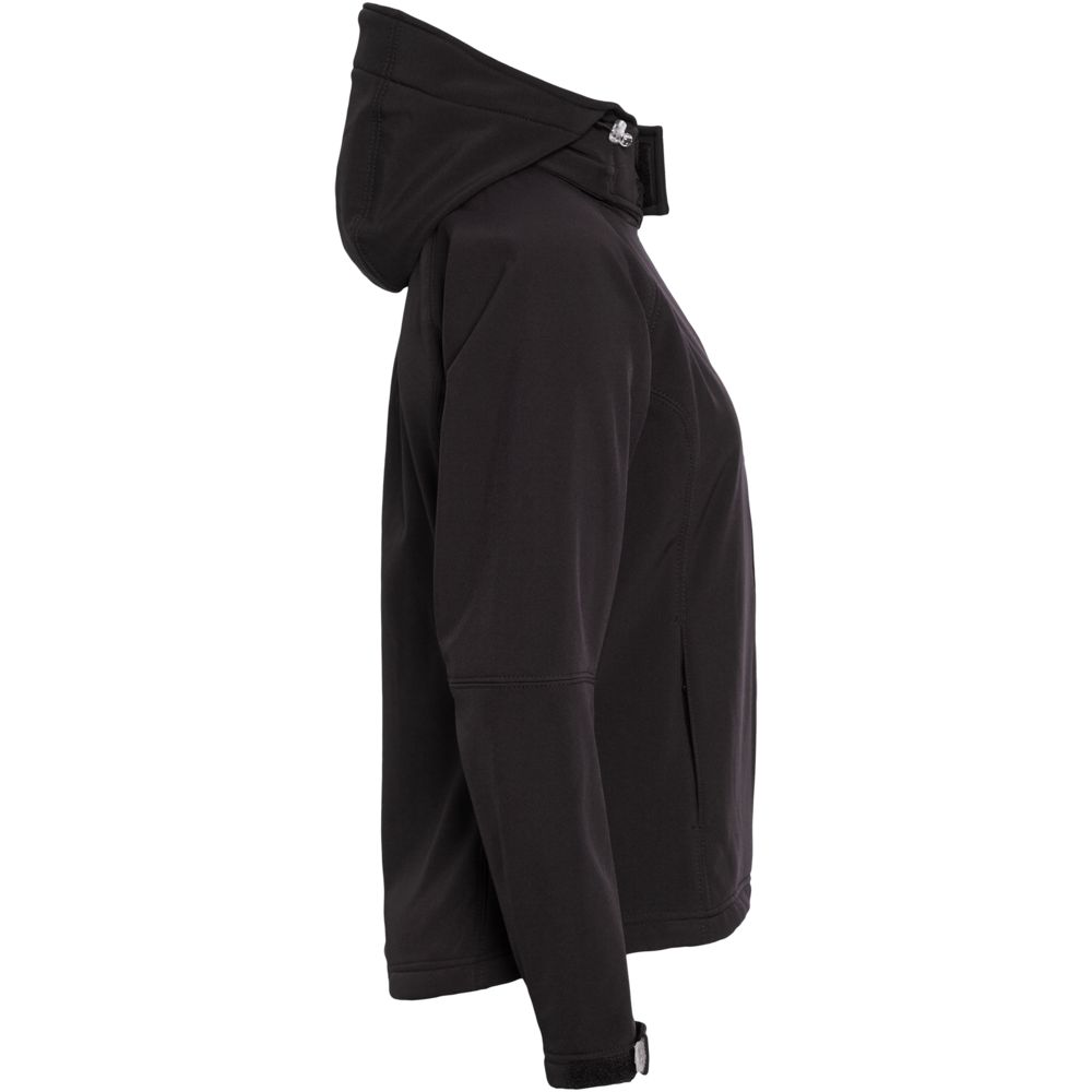 Куртка женская Hooded Softshell черная