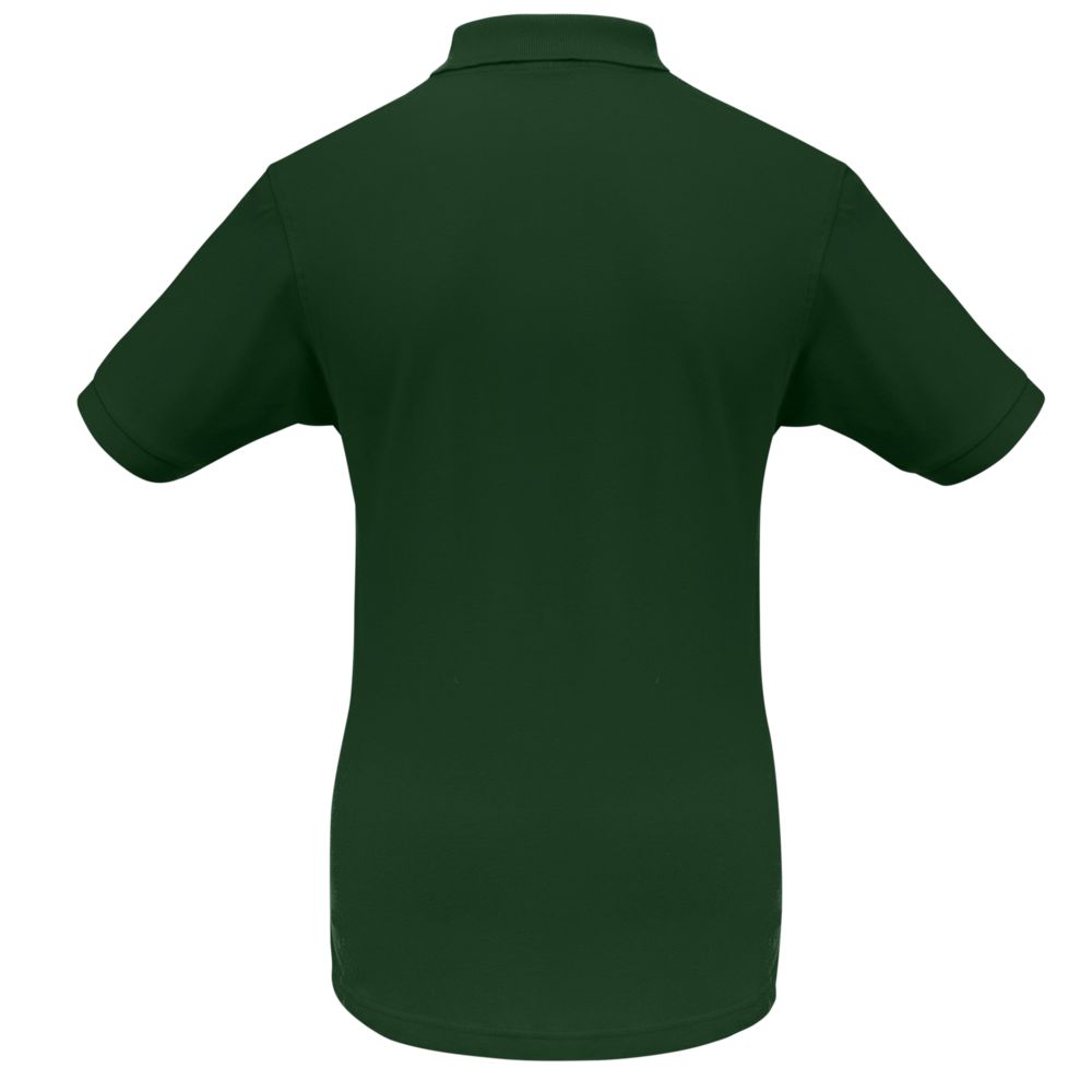 Рубашка поло Safran темно-зеленая, размер L