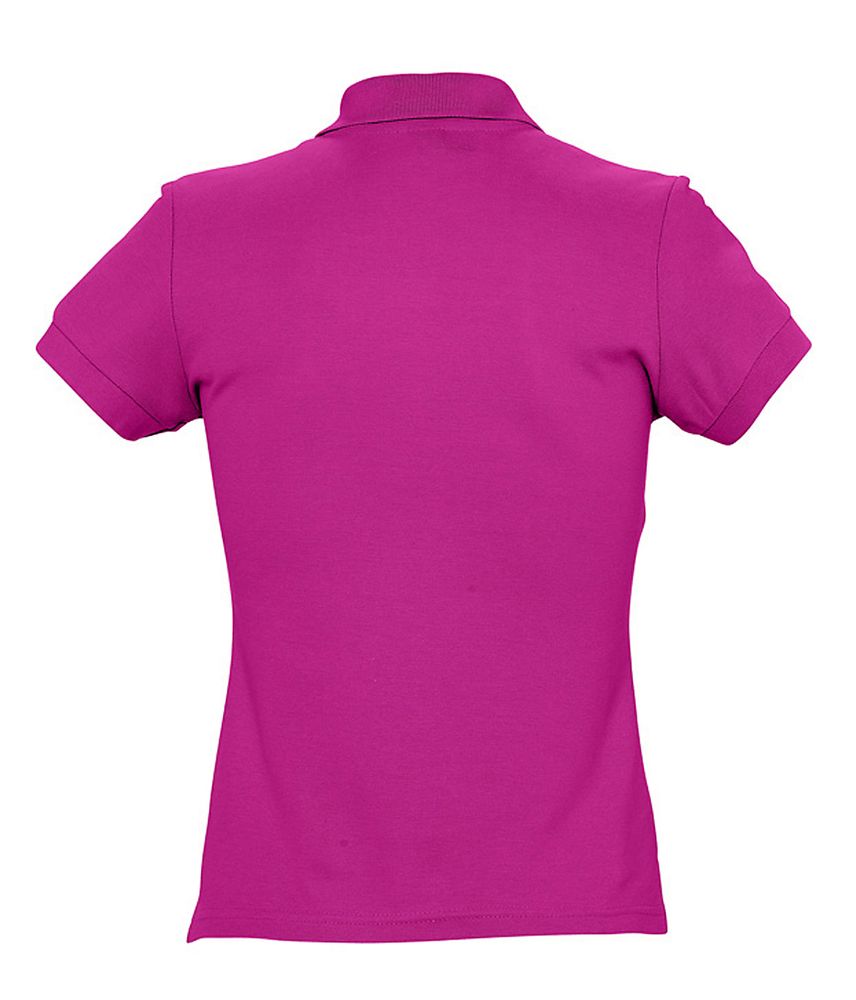 Рубашка поло женская Passion 170 ярко-розовая (фуксия), размер L