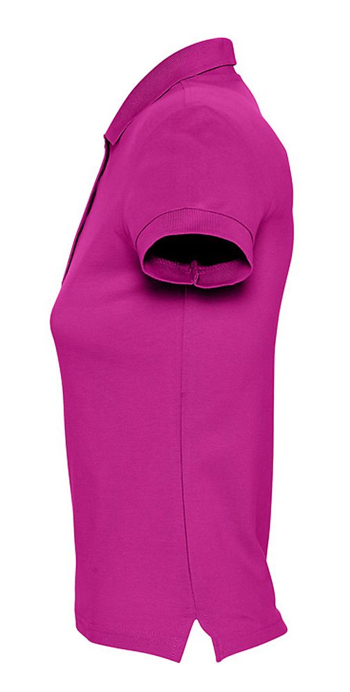 Рубашка поло женская Passion 170 ярко-розовая (фуксия), размер L