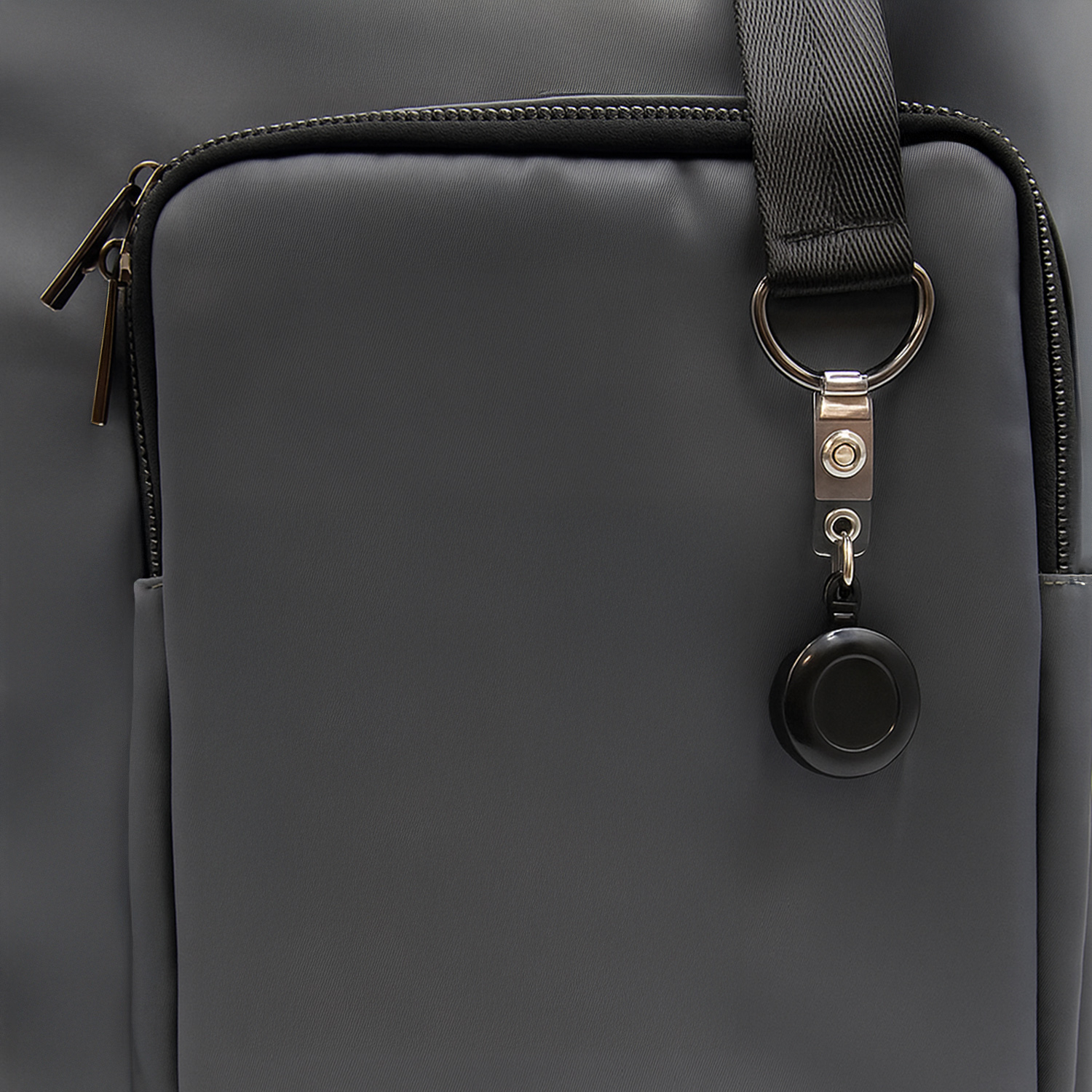 Шоппер Superbag Pocket (серый с черным)