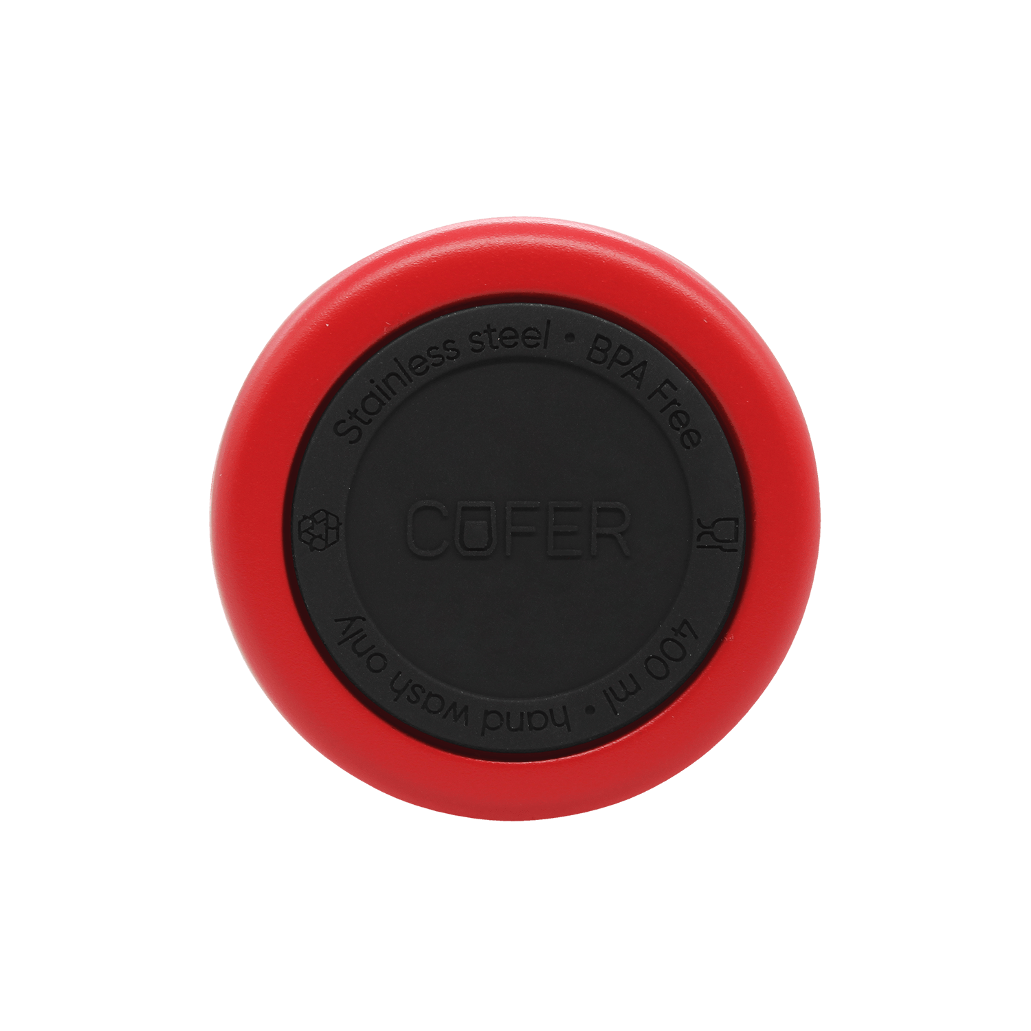 Термостакан TEDGE (красный с белым)