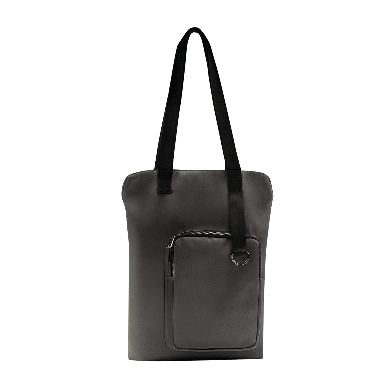 Шоппер Superbag Pocket (серый с черным)
