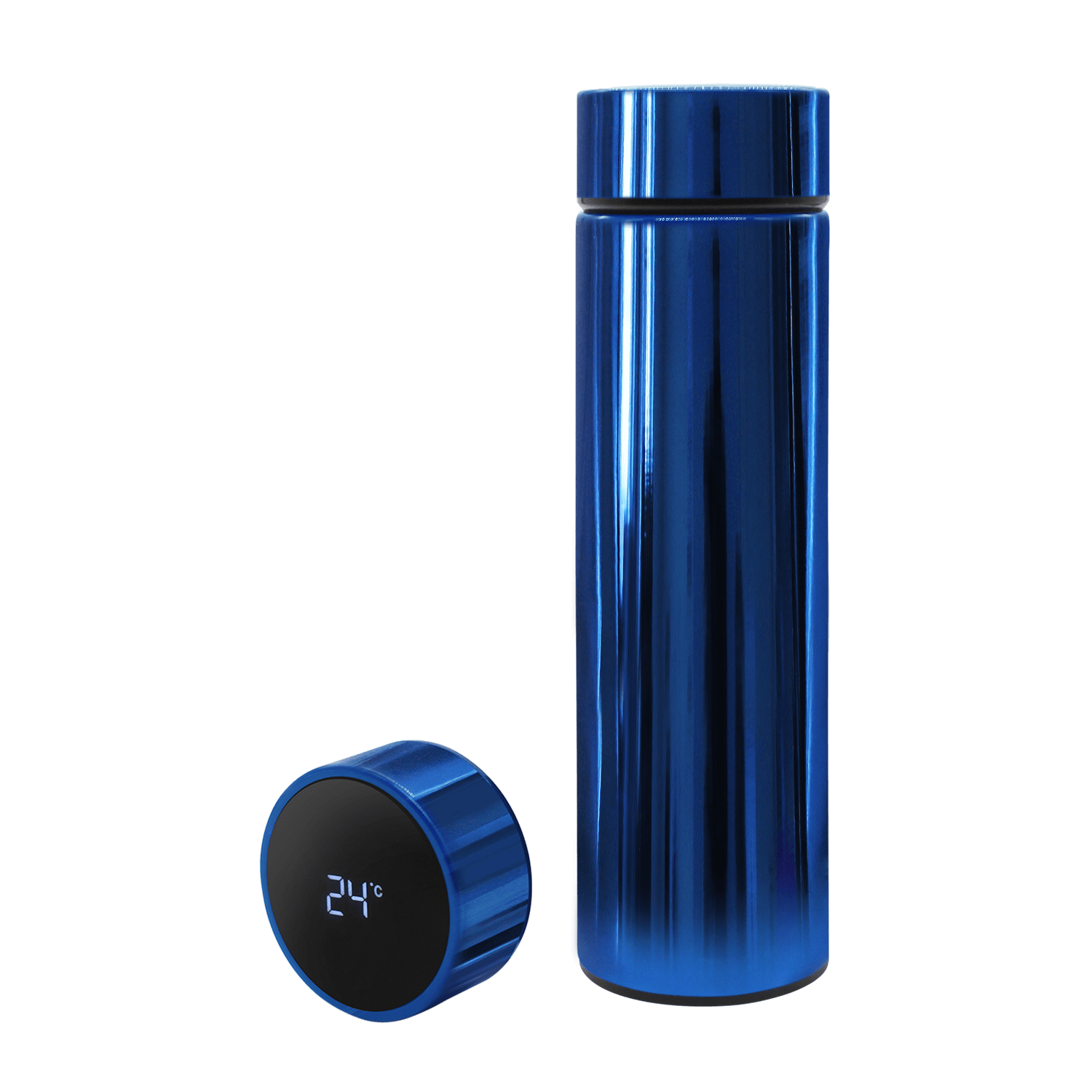 Термос Reactor гальванический c датчиком температуры  (синий)