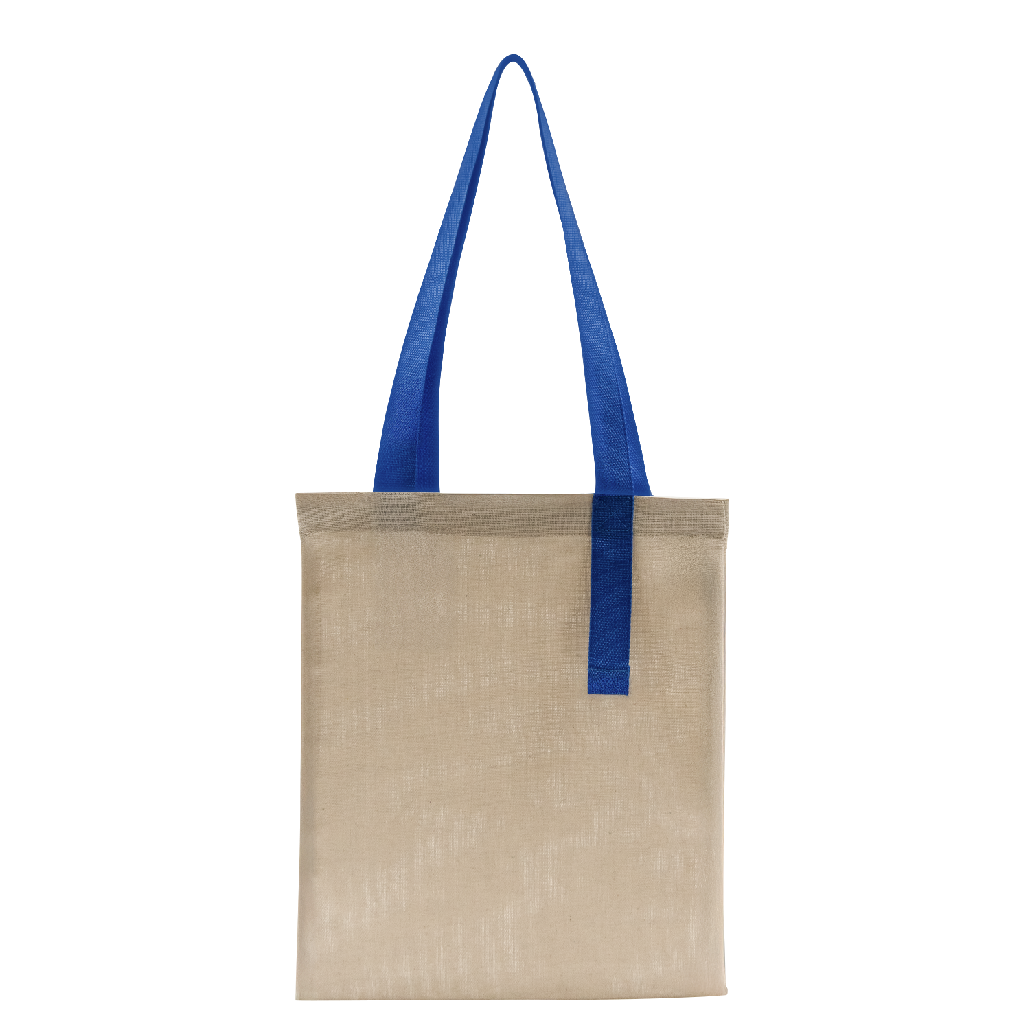 Шоппер Superbag Light, с внутренним креплением-полукольцо (неокрашенный с синим)