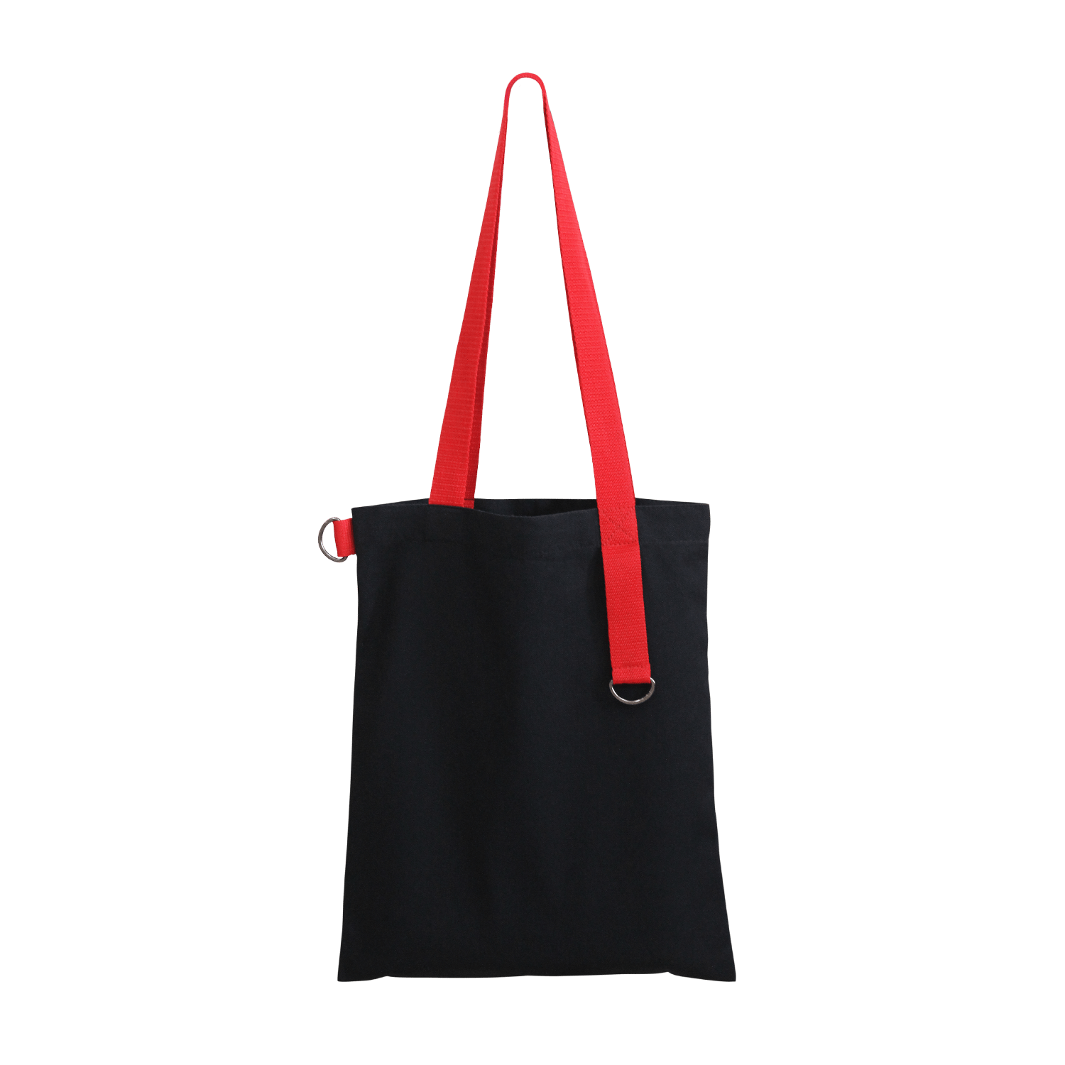 Шоппер Superbag black (чёрный с красным)