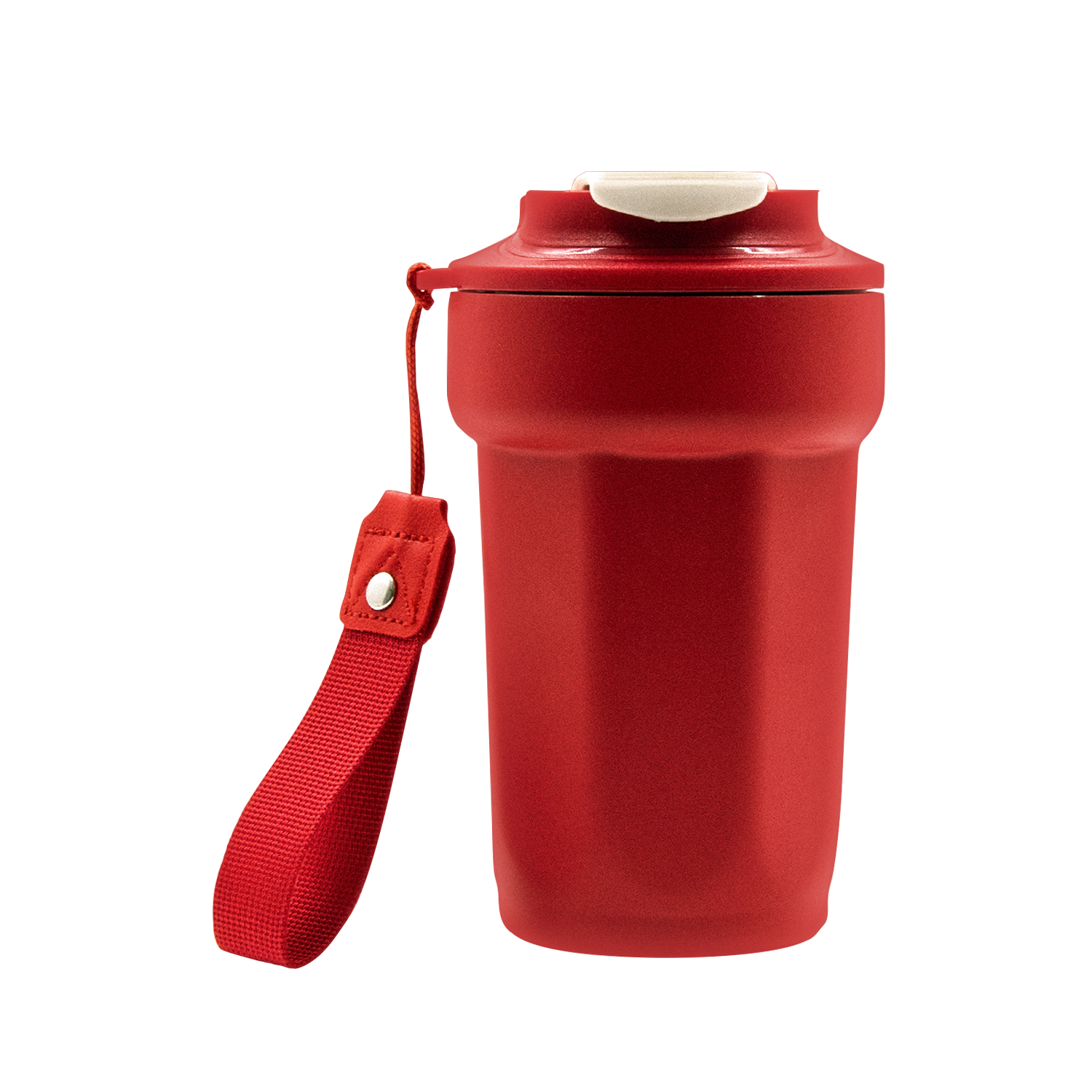 Термостакан TEDGE (красный с белым)