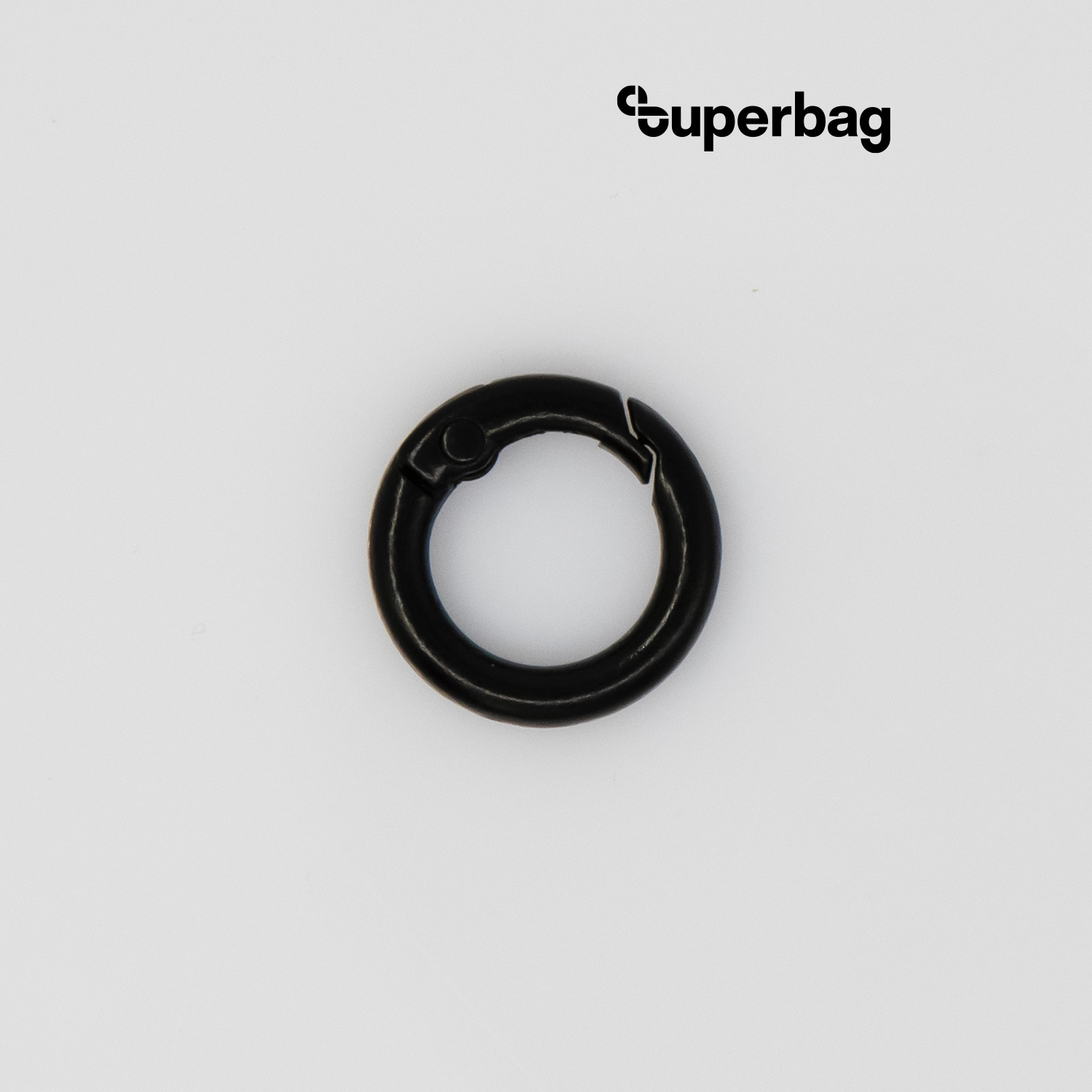 Карабин-кольцо Ring для обвеса, d=2см (черный)