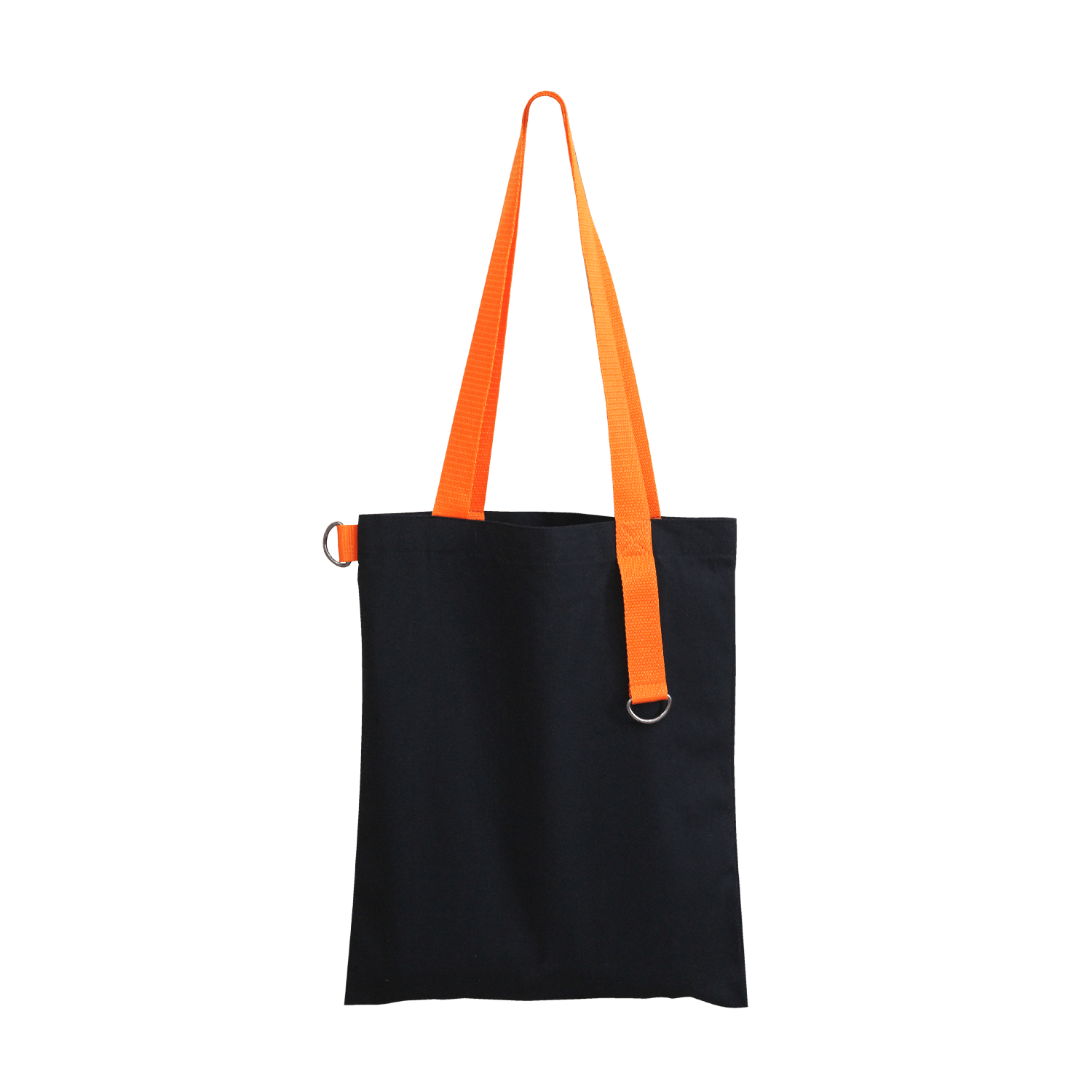 Шоппер Superbag black (чёрный с оранжевым)