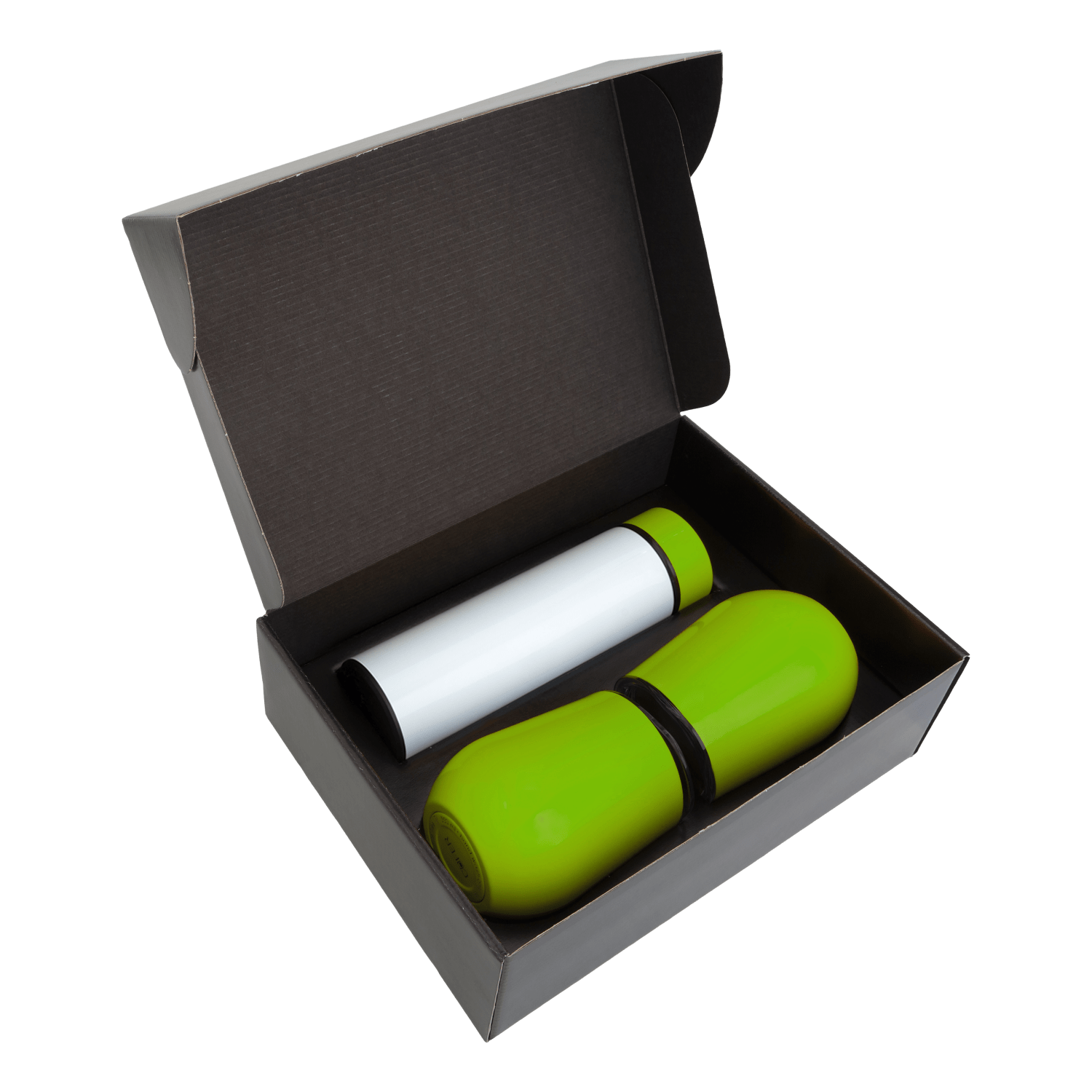 Набор Hot Box Duo C2W (белый с салатовым)