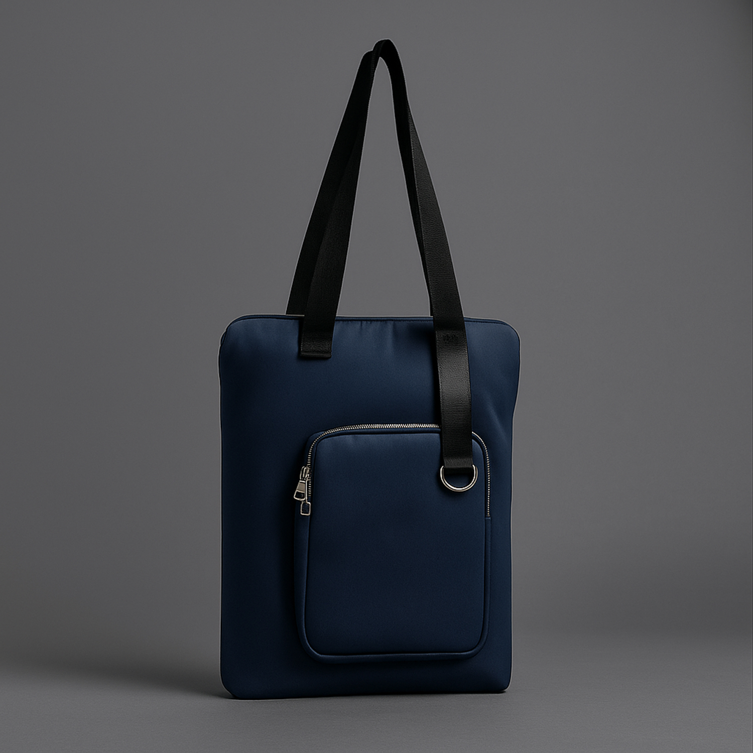 Шоппер Superbag Pocket (темно-синий с черным)