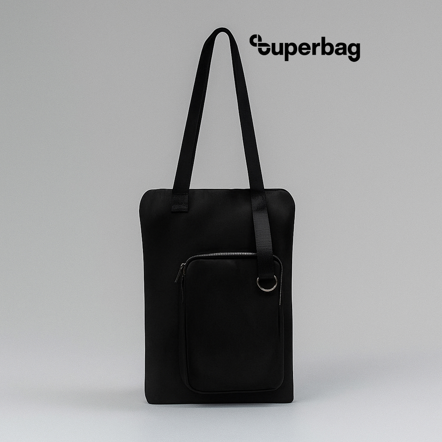 Шоппер Superbag Pocket (черный)