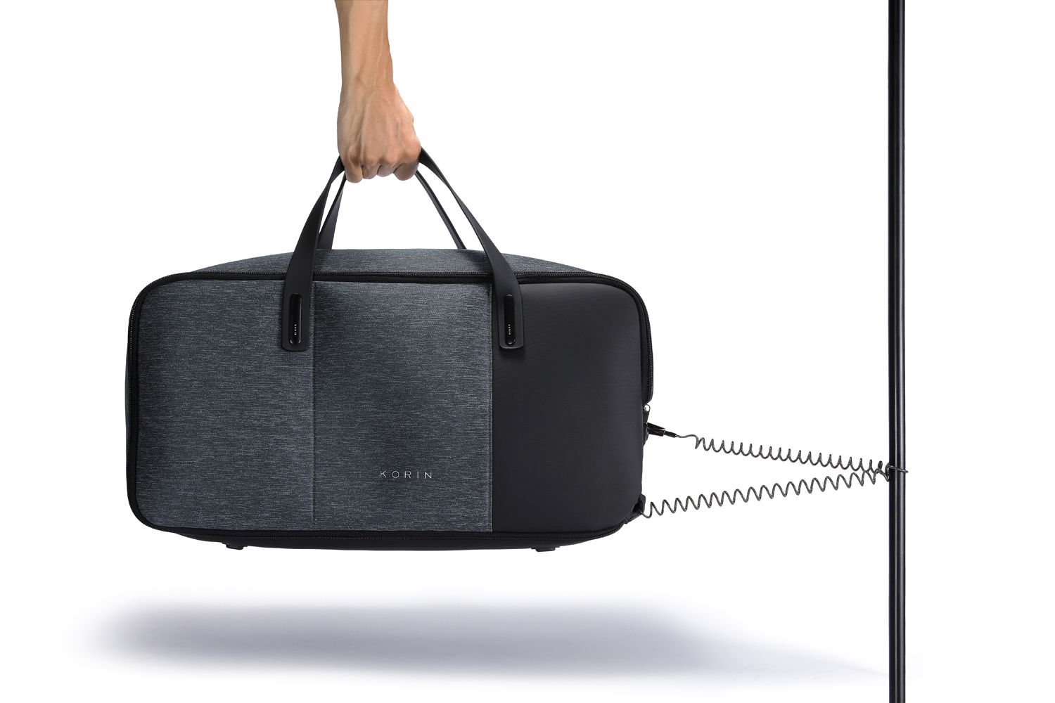 Дорожная сумка KORIN FlexPack Go 53х23х26 см, темно-серая