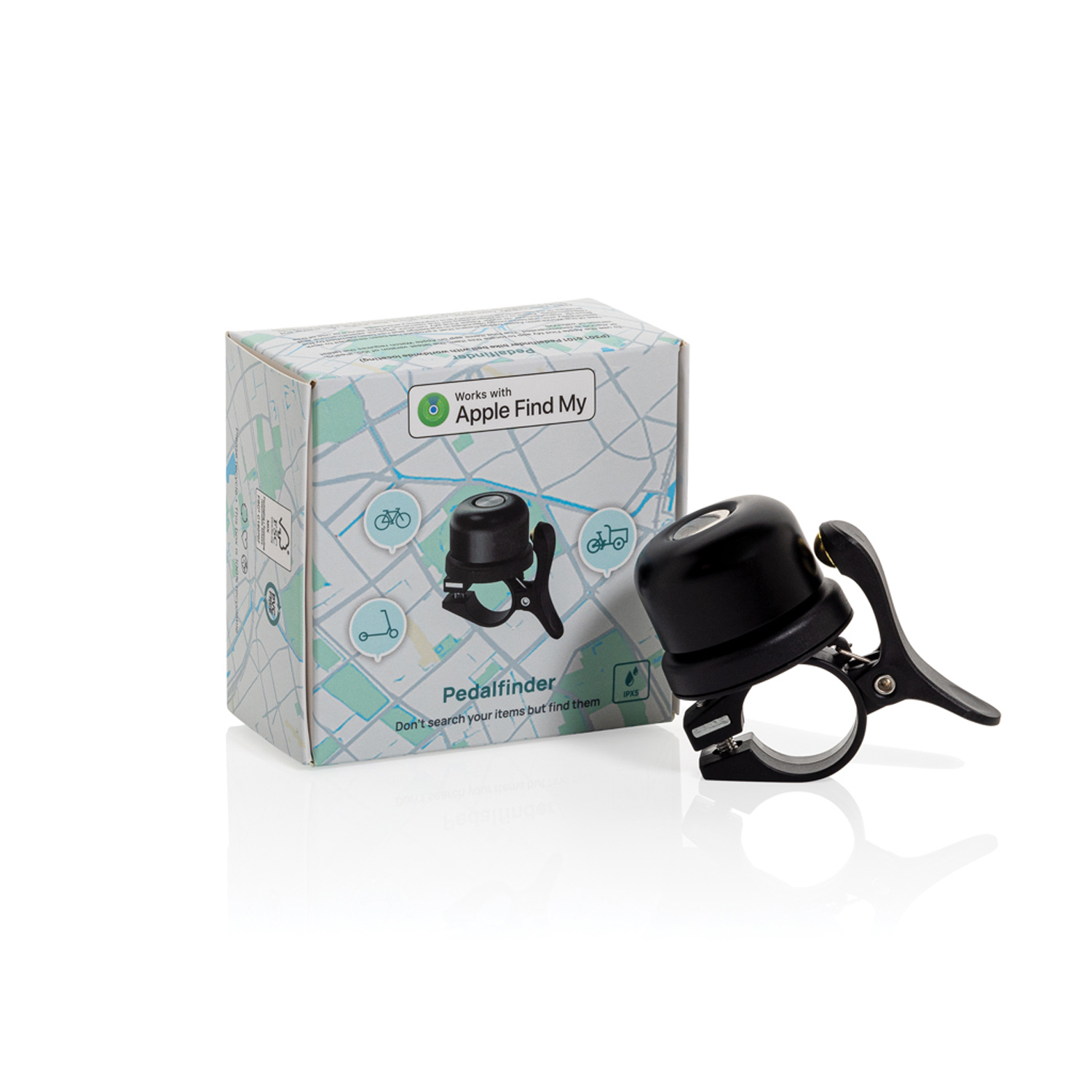 Велосипедный звонок Pedalfinder с технологией Find My