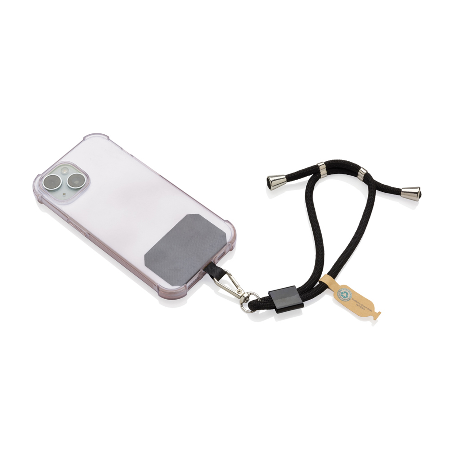 Ремешок-держатель для телефона CarryLoop на запястье из rPET RCS