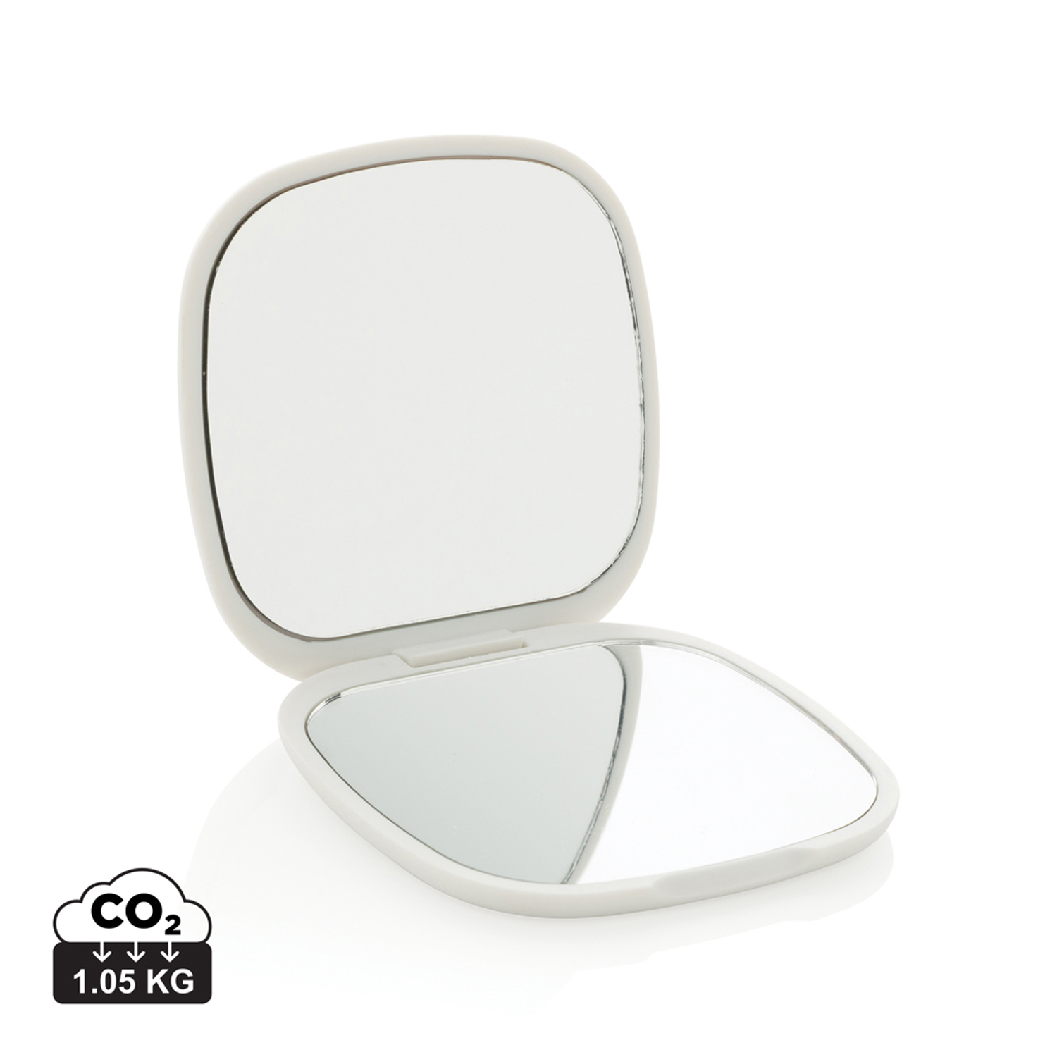 Зеркало для макияжа Reflecta из переработанного пластика RCS