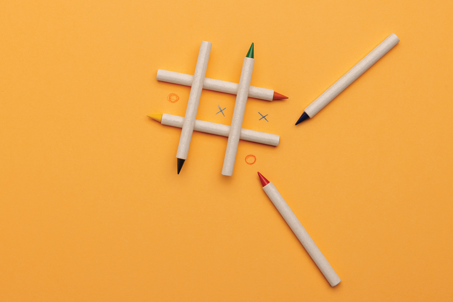 Набор вечных цветных карандашей Micki Infinity GRS, 6 шт