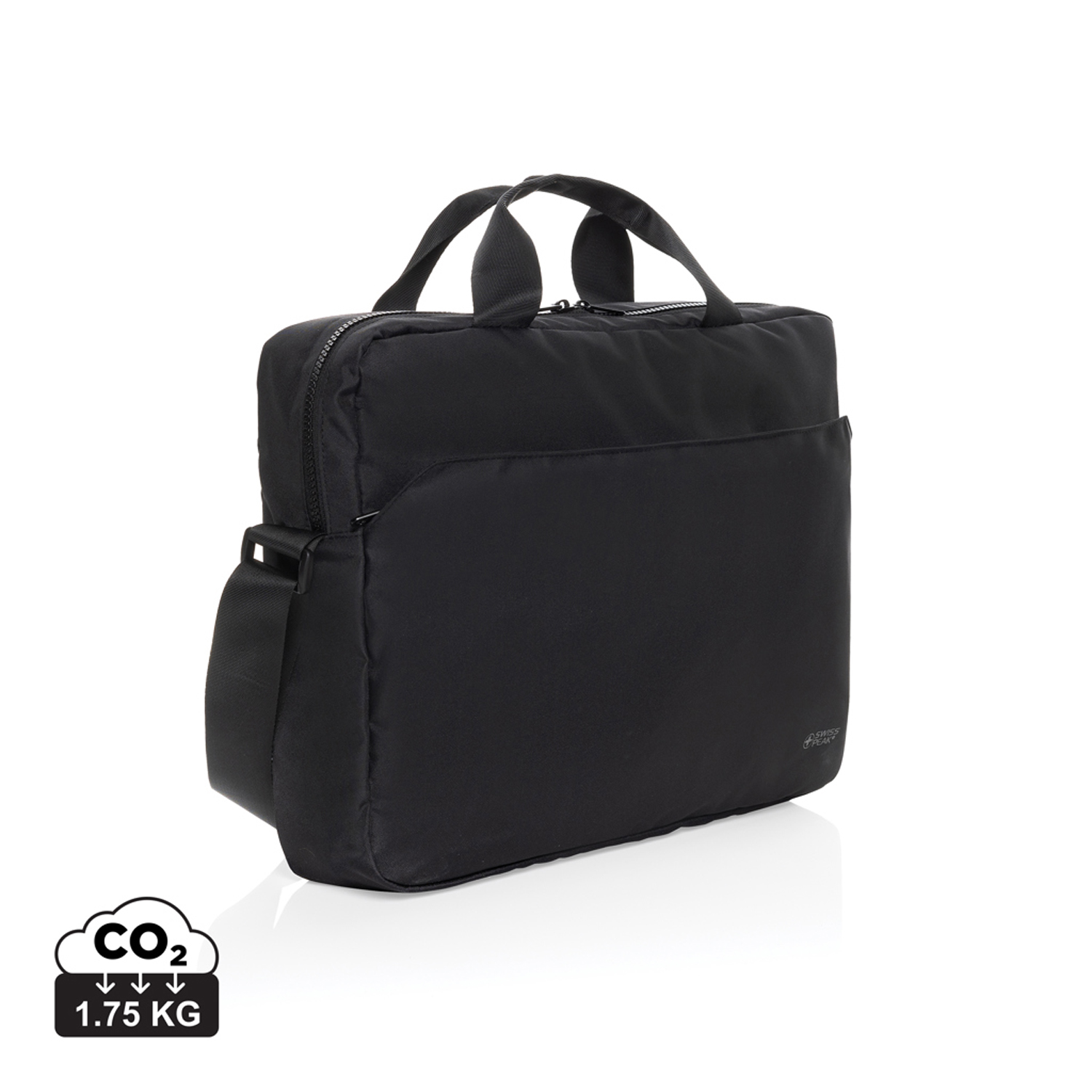 Сумка для ноутбука Swiss Peak Essential из rPET Aware™, 15.6"