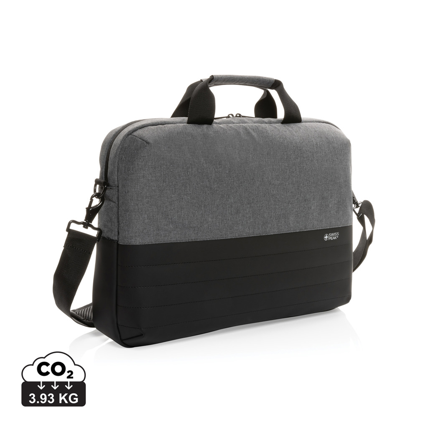 Сумка для ноутбука Swiss Peak с RFID-защитой из rPET AWARE™, 15,6’’