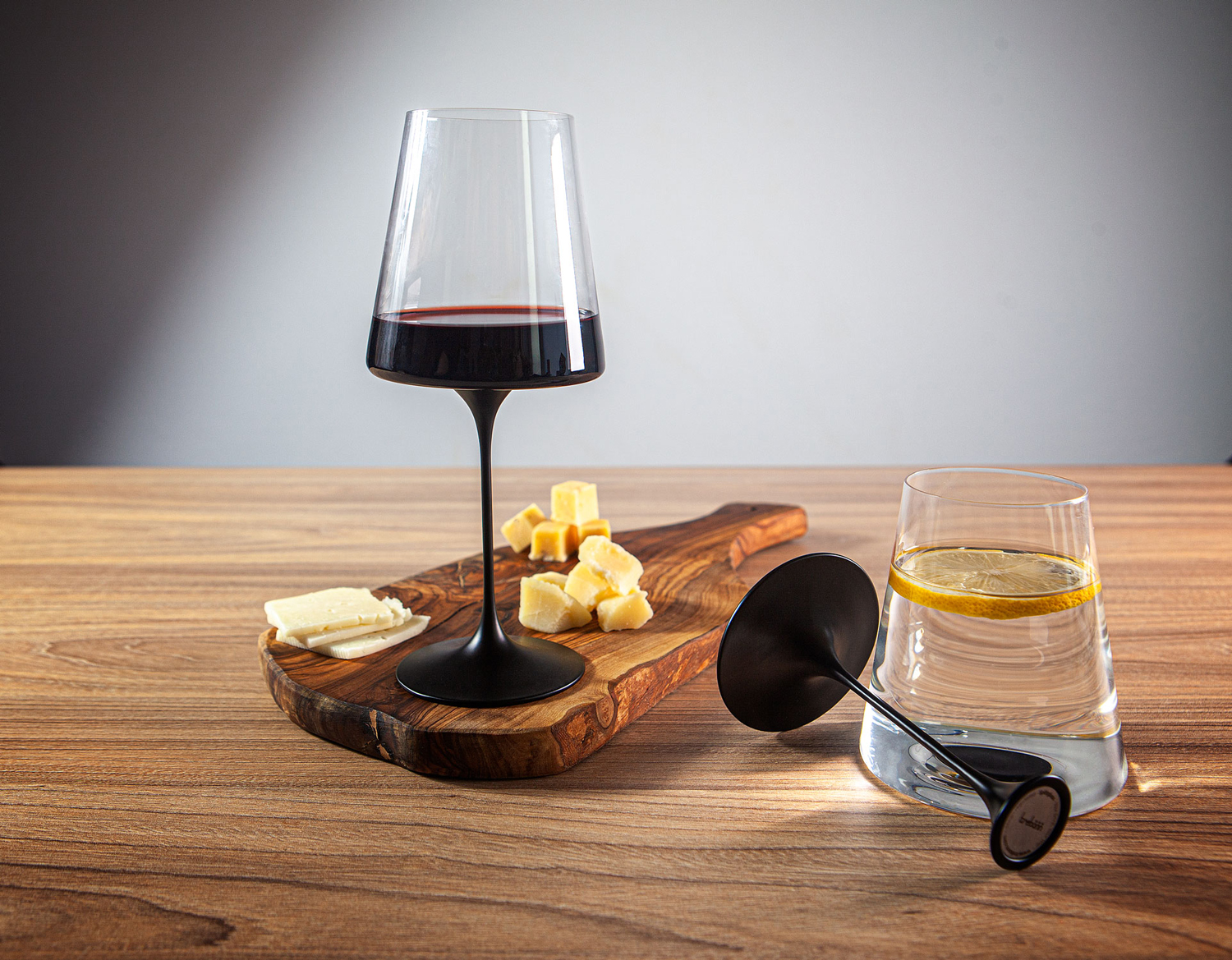 Хрустальный бокал для игристого вина на магните Trebonn SplitGlass, 2 шт, 320 мл